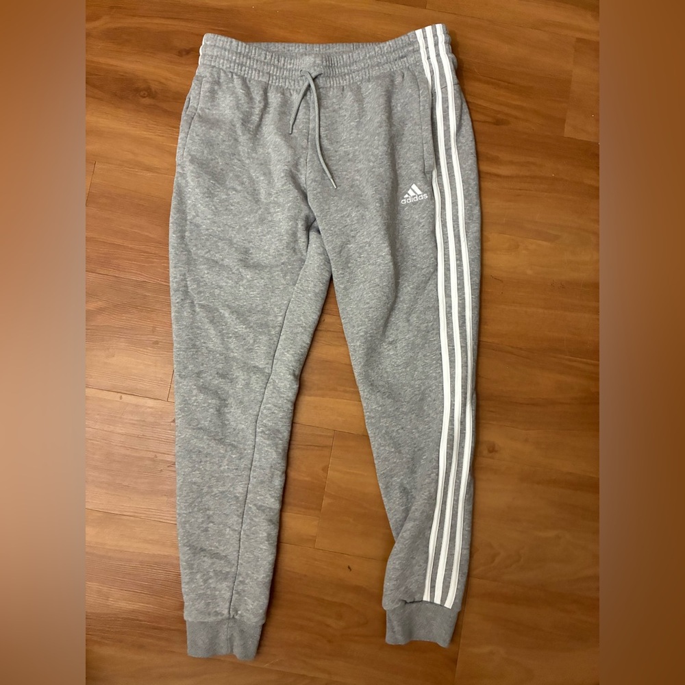 Adidas Essentials 3-Stripes Fleece Pant Size L